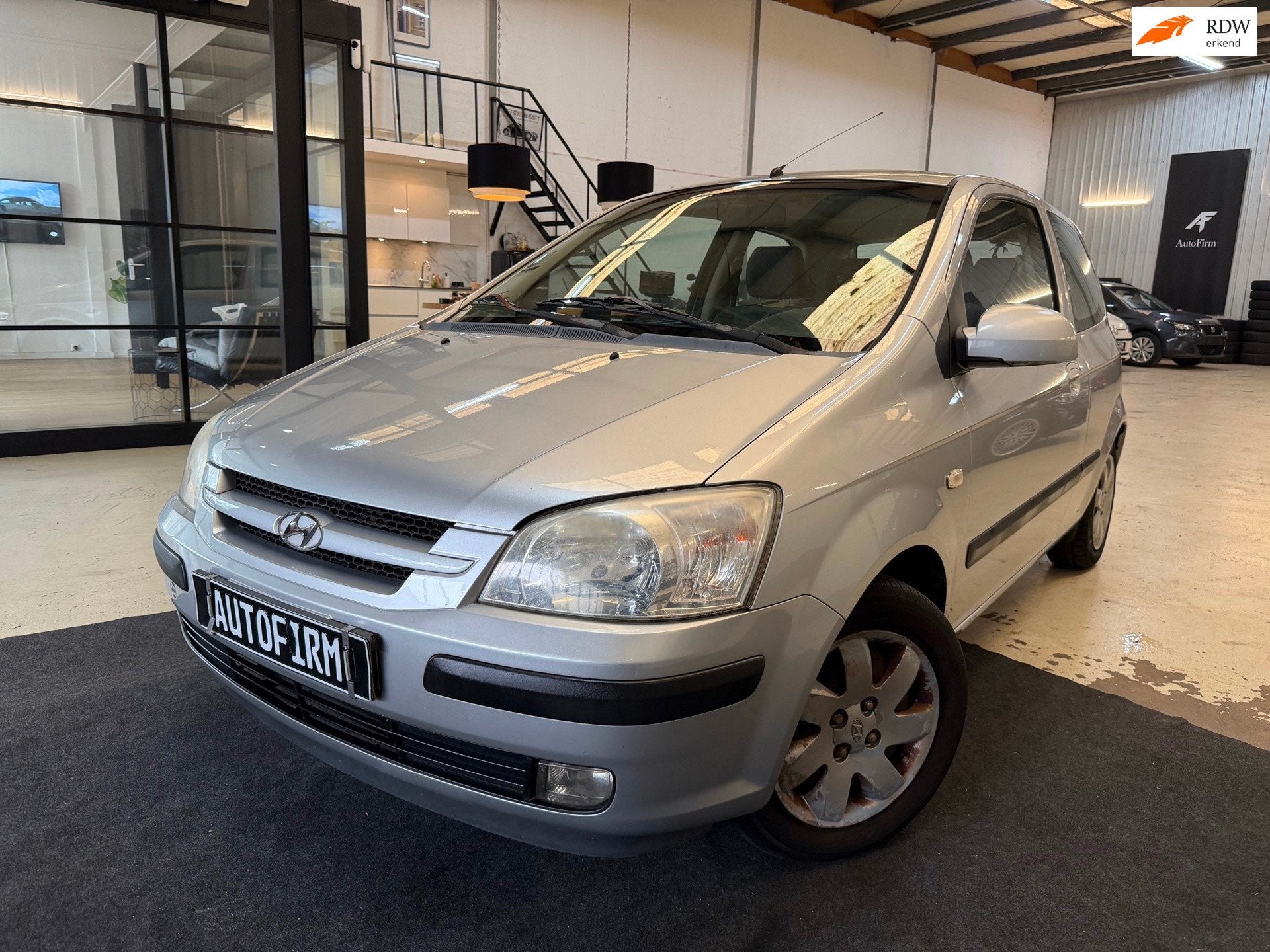 Hyundai Getz 1.3i Dynamic Sky Dealer onderhouden Lage kilome, Voorwielaandrijving, Dealer onderhouden, 4 cilinders, Origineel Nederlands