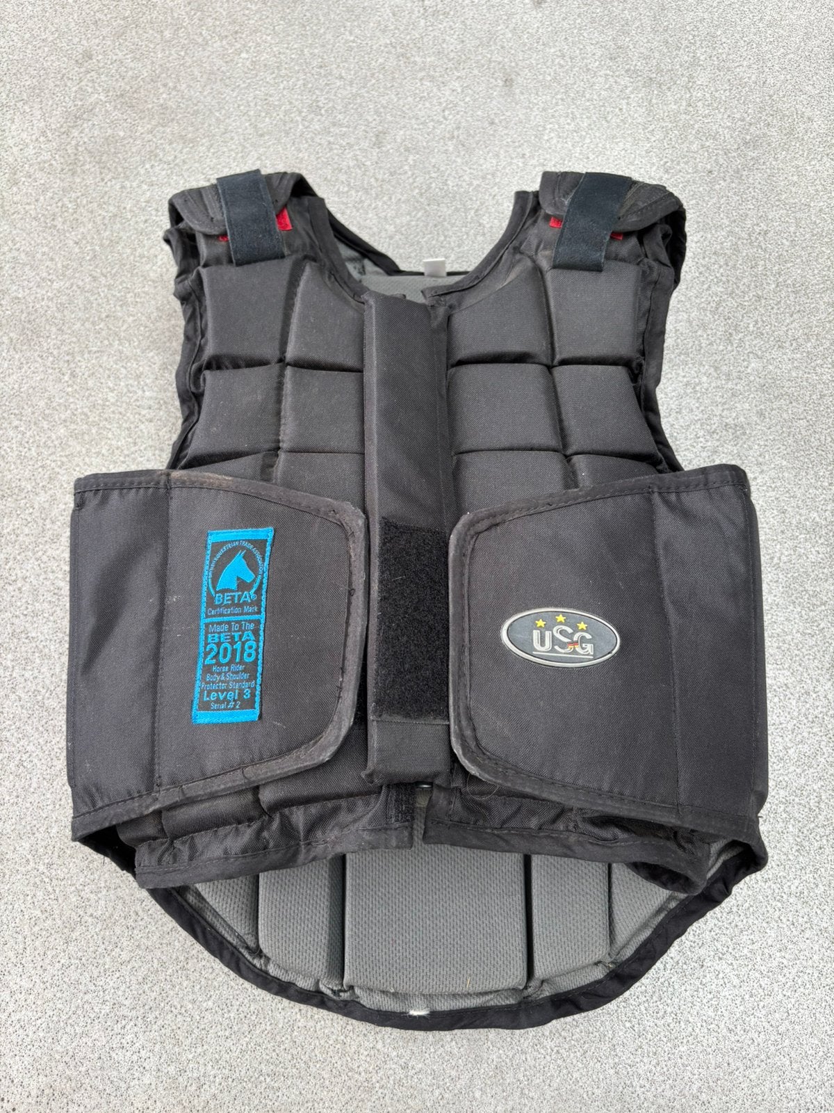 USG bodyprotector kind, Ophalen, Gebruikt, Rijden, Verstelbaar