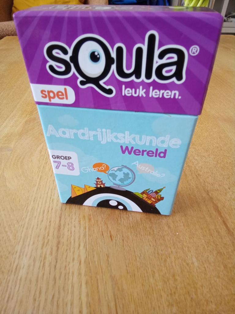 Aardrijkskunde aqula groep 7-8, Ophalen
