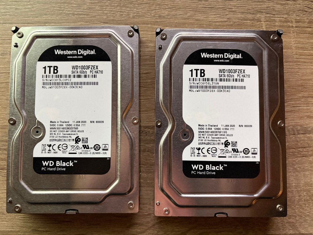 WD Black 1TB HDD SATA harde schijf (WD1003FZEX), Computers en Software, Intern, Gebruikt, WD Black, Ophalen of Verzenden