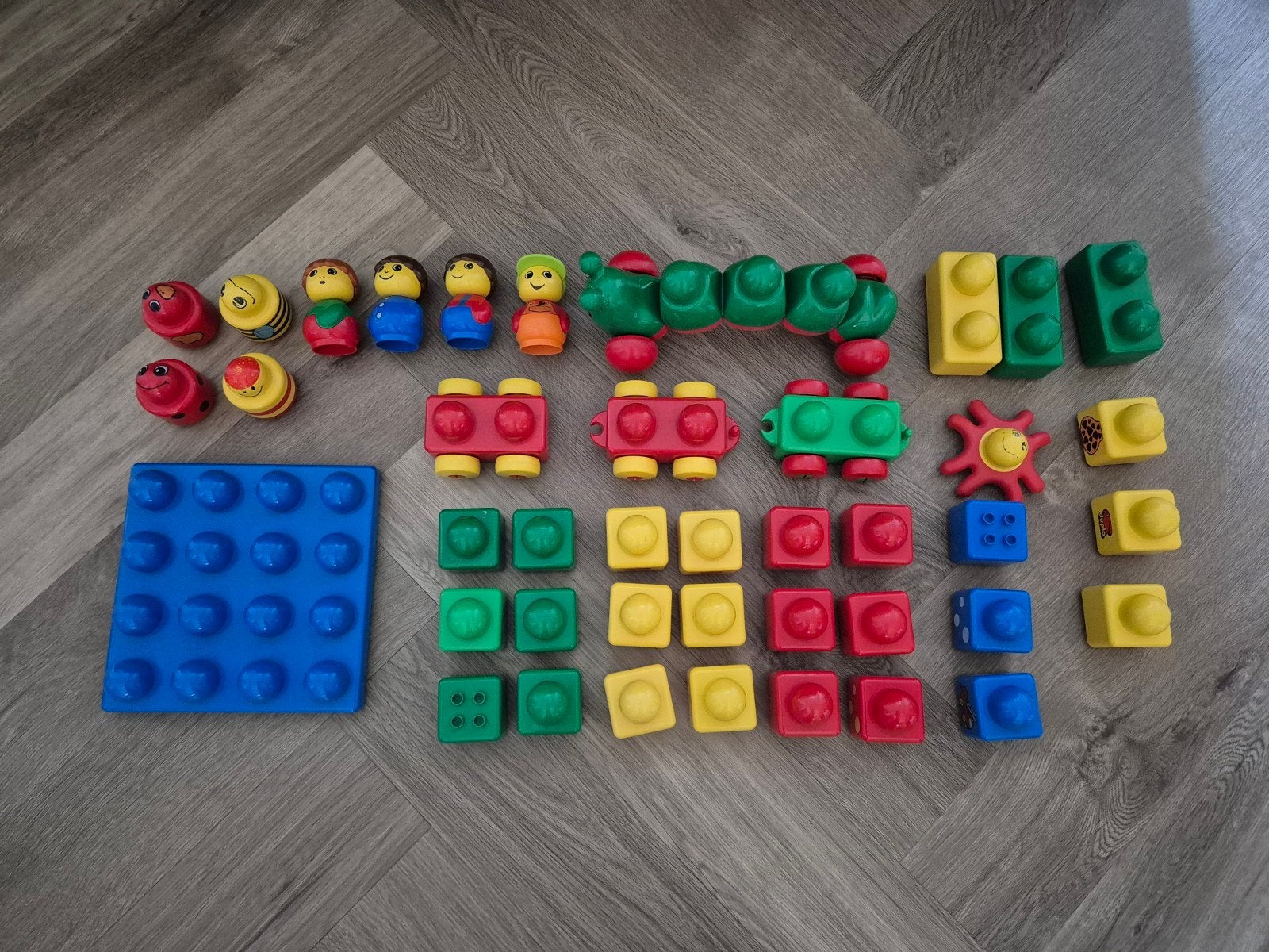 Primo lego (voor baby, dreumes, peuter), Ophalen
