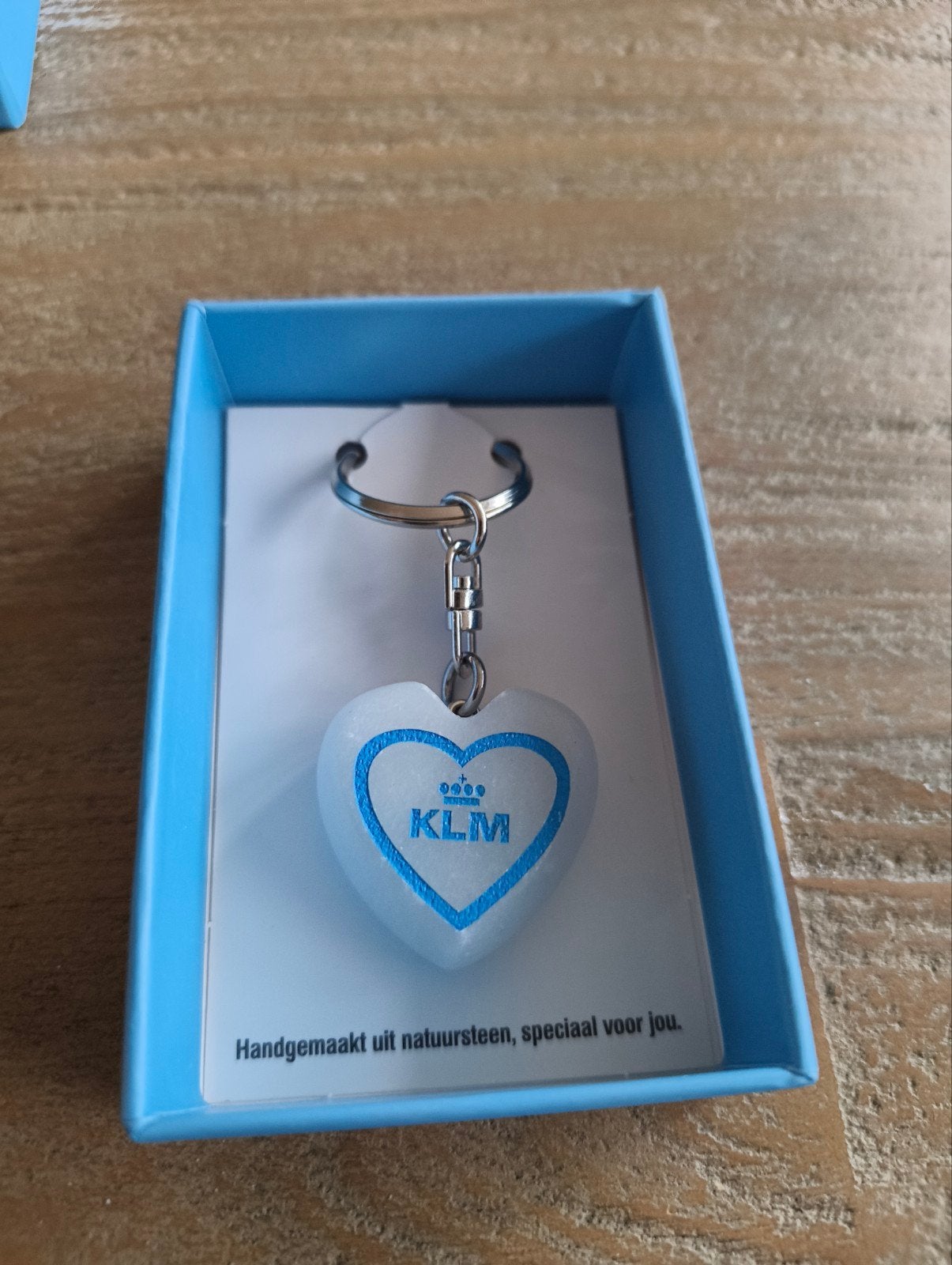 KLM-sleutelhanger ter gelegenheid 107 jarig bestaan, Ophalen of Verzenden, Nieuw, Paleis of Waag