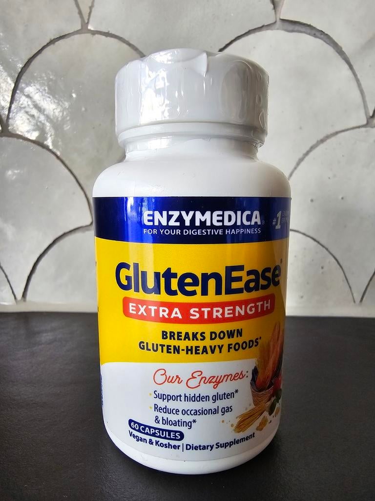 Enzymedica GlutenEase extra strength 60 caps gesealed, Sieraden, Tassen en Uiterlijk, Uiterlijk | Dieet en Afvallen, Ophalen of Verzenden