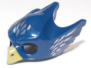 Lego Dark Blue Minifigure, Headgear Mask Bird  Eagle with, Ophalen of Verzenden, Gebruikt, Losse stenen, Lego