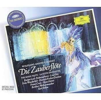 MOZART Die zauberflöte 2 - CD FISCHER-DIESKAU BÖHM DG ORIG, Ophalen of Verzenden, Classicisme, Zo goed als nieuw, Opera of Operette