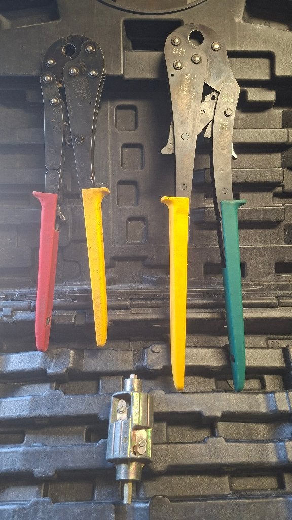2x viega pexfit hand perstangen 16 + 20 met ontbramer, Auto diversen, Autogereedschap, ,, Ophalen of Verzenden, Zo goed als nieuw