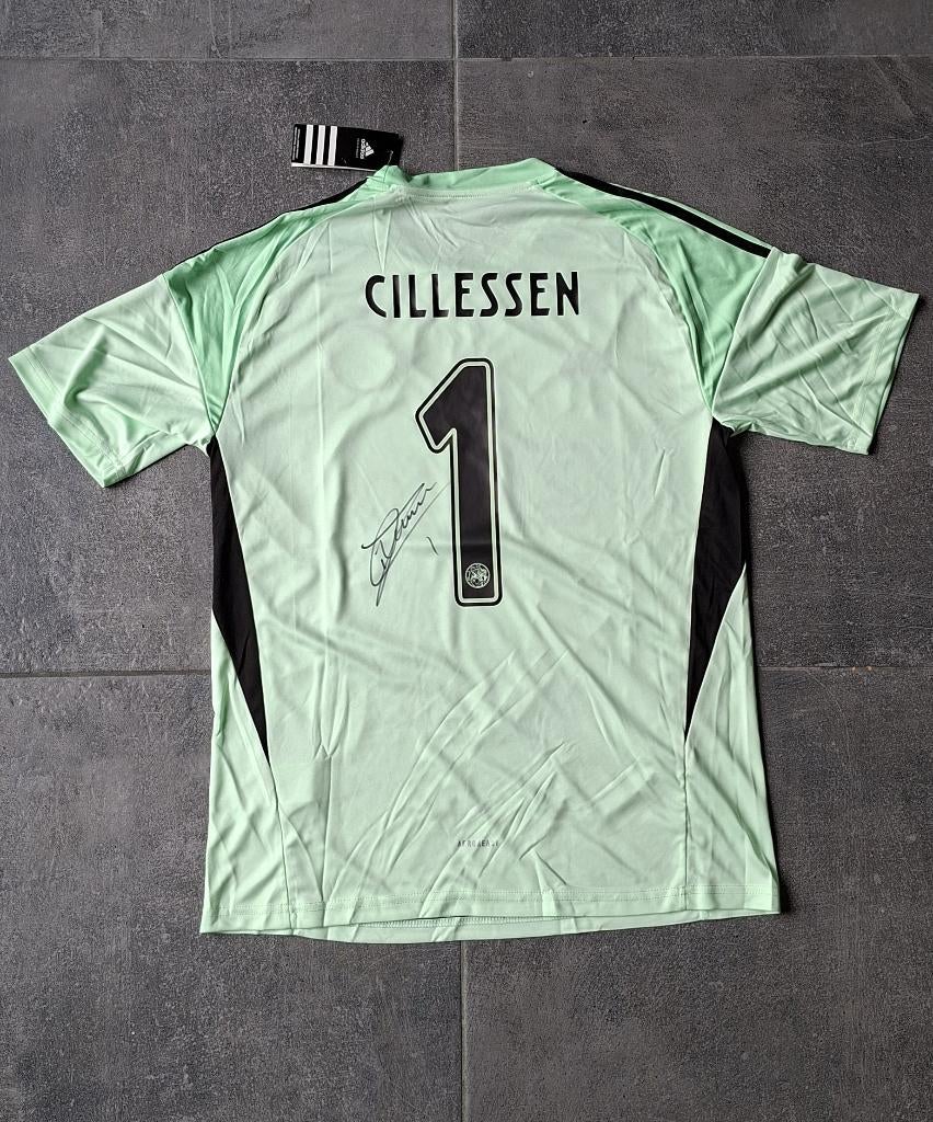Shirt Ajax met originele handtekening; Jasper Cillessen, Ophalen of Verzenden, Nieuw, Ajax, Shirt
