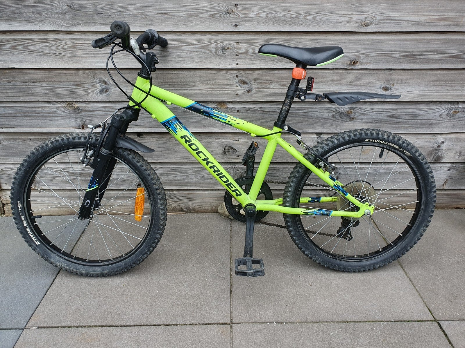 Rockrider ST500 Sport Trail Kinderfiets 20 inch, Ophalen, 20 inch of meer, Gebruikt, Velgrem