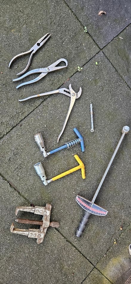 Belzer klepveertang poelietrekker momentsleutel bougiesleute, Ophalen of Verzenden