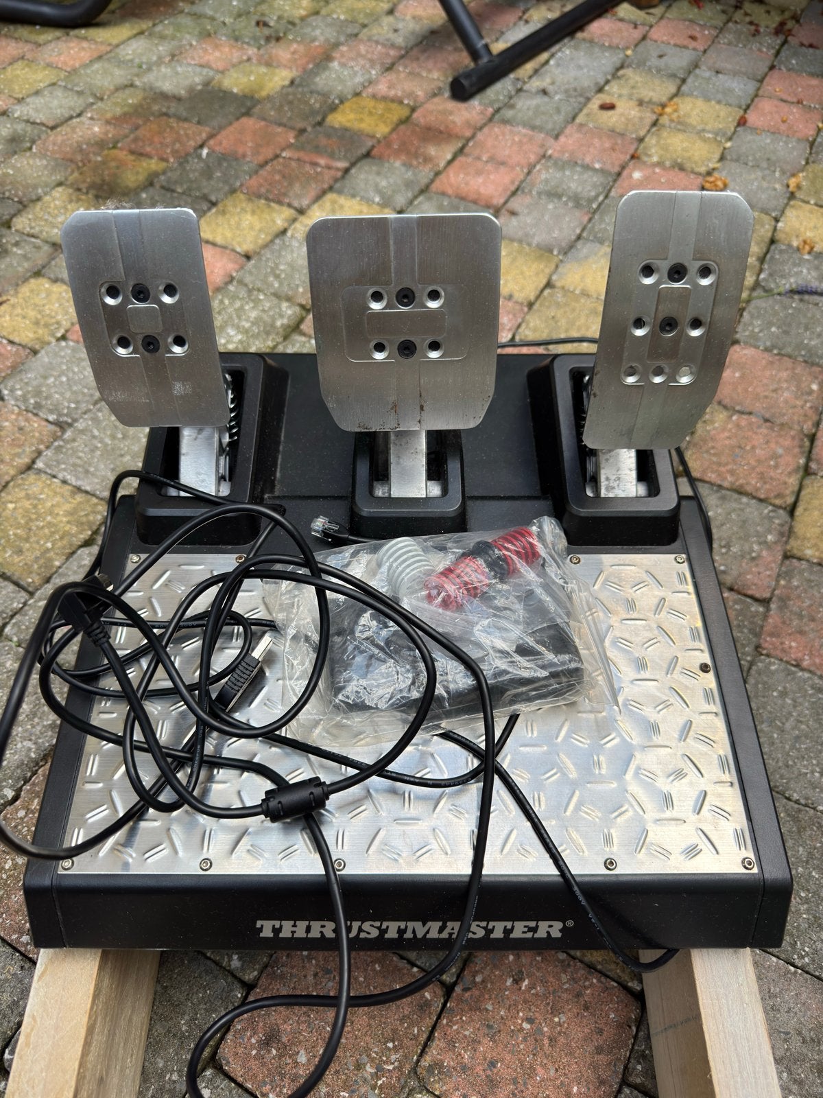 Thrustmaster LCM Load Cell pedalen, Ophalen of Verzenden, Zo goed als nieuw, Thrustmaster, PC