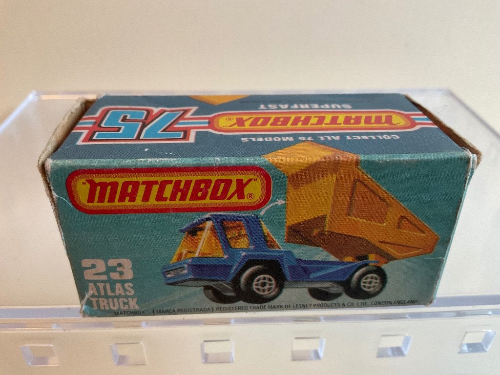 Matchbox Lesney Superfast Atlas Truck nr.23 in goede box, Verzenden, Zo goed als nieuw, Bus of Vrachtwagen