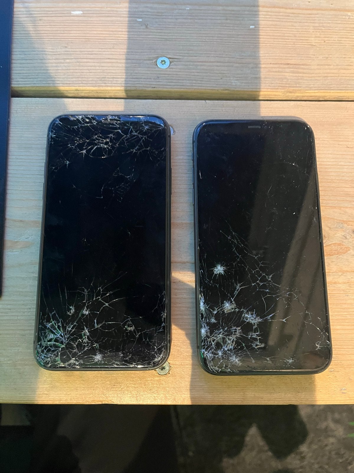 2x iPhone 11 (defect), Telecommunicatie, Ophalen, Zwart, IPhone 11, Zonder simlock