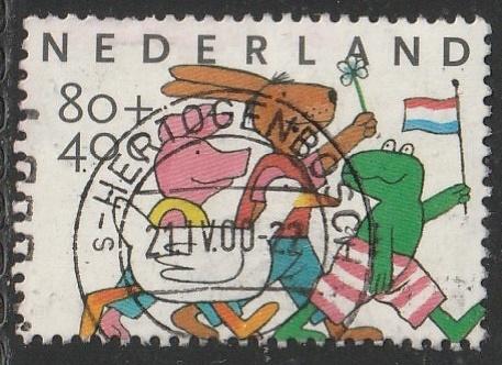 Nederland 1998 1785 Kind Big eend haas ea, Gest Den Bosch, Postzegels en Munten, Postzegels | Nederland, Ophalen of Verzenden