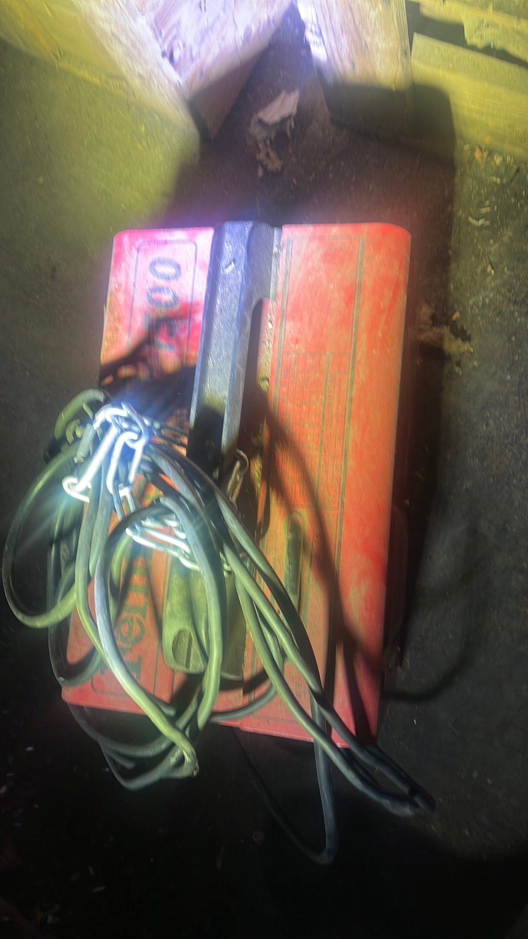 Lasapparaat, Ophalen, Minder dan 150 ampère, Elektroden