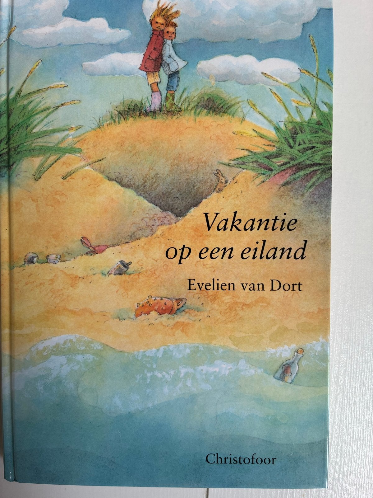Vakantie op een eiland - Evelien van Dort (Kinderjury 2003), Ophalen of Verzenden, Zo goed als nieuw, Fictie algemeen