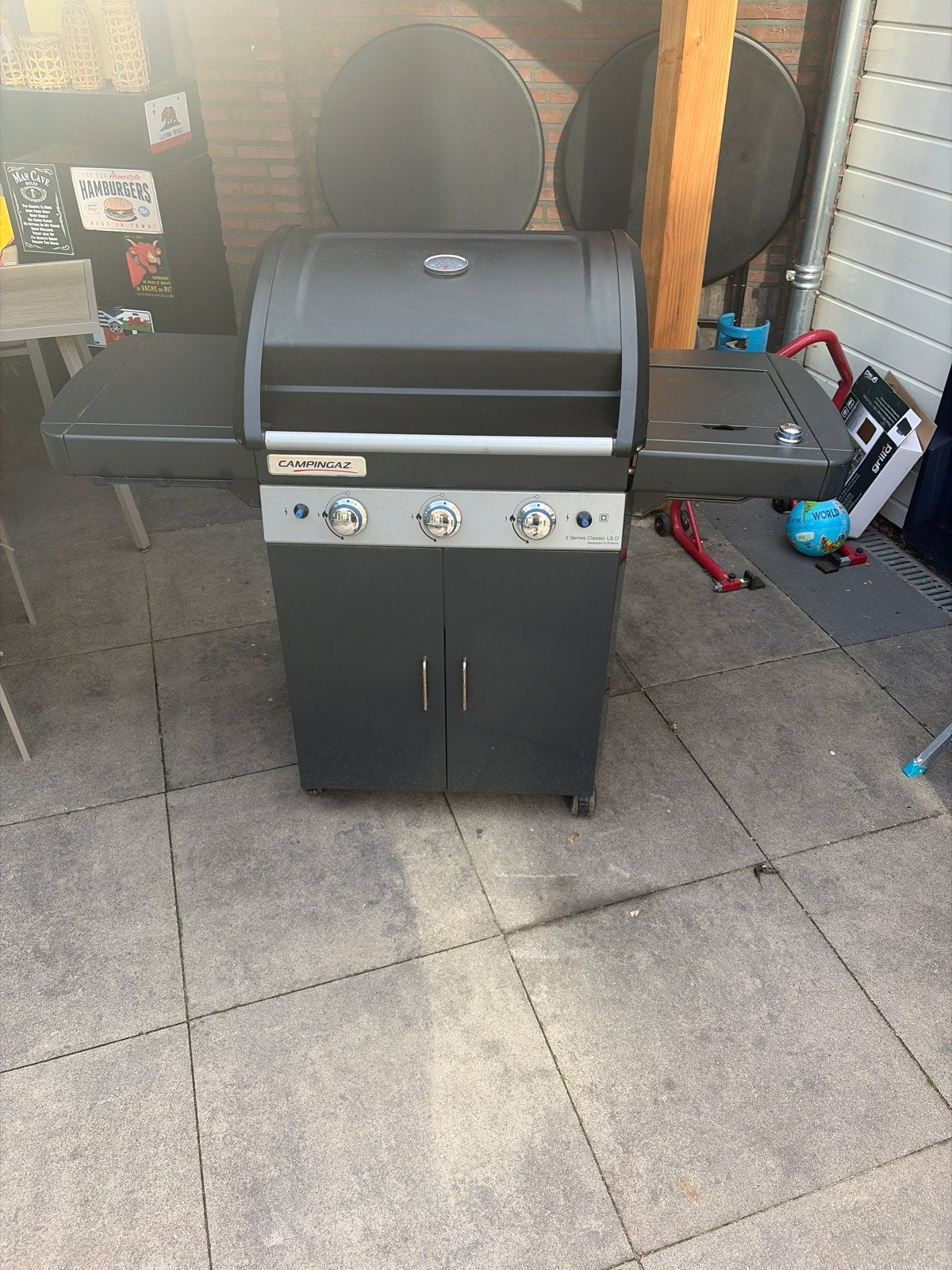 Campingaz 3 Series Classic LS D Gasbarbecue, Tuin en Terras, Ophalen of Verzenden, Gebruikt