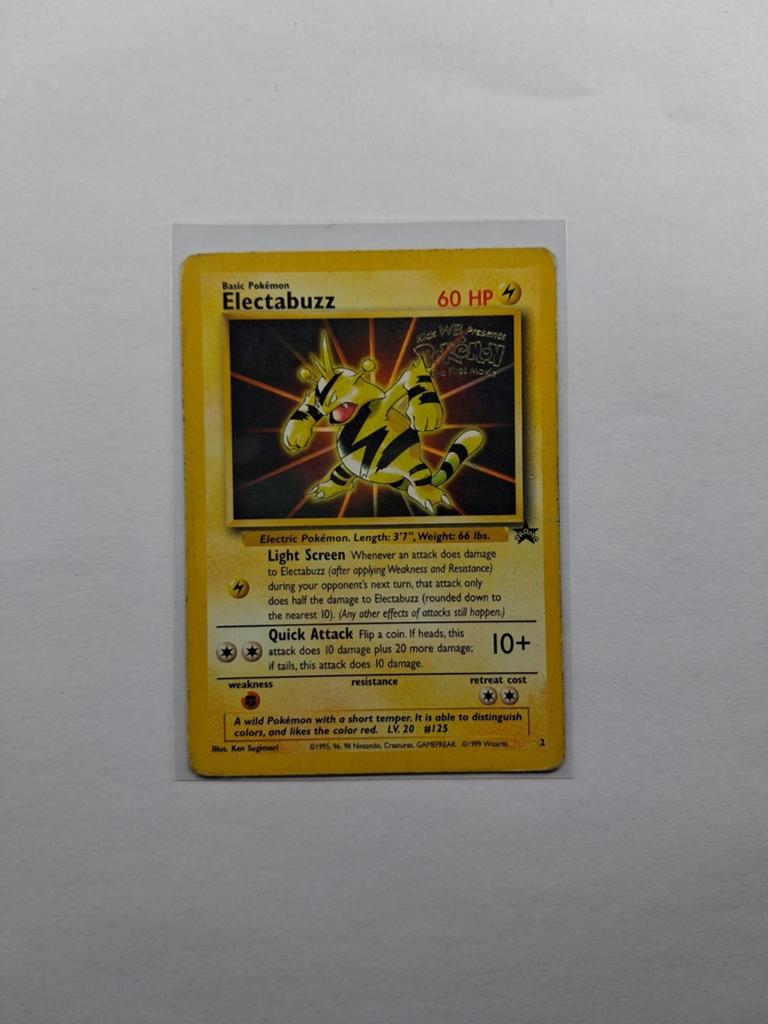 Electabuzz pokémon promo warner bros movie promo, Ophalen of Verzenden, Nieuw