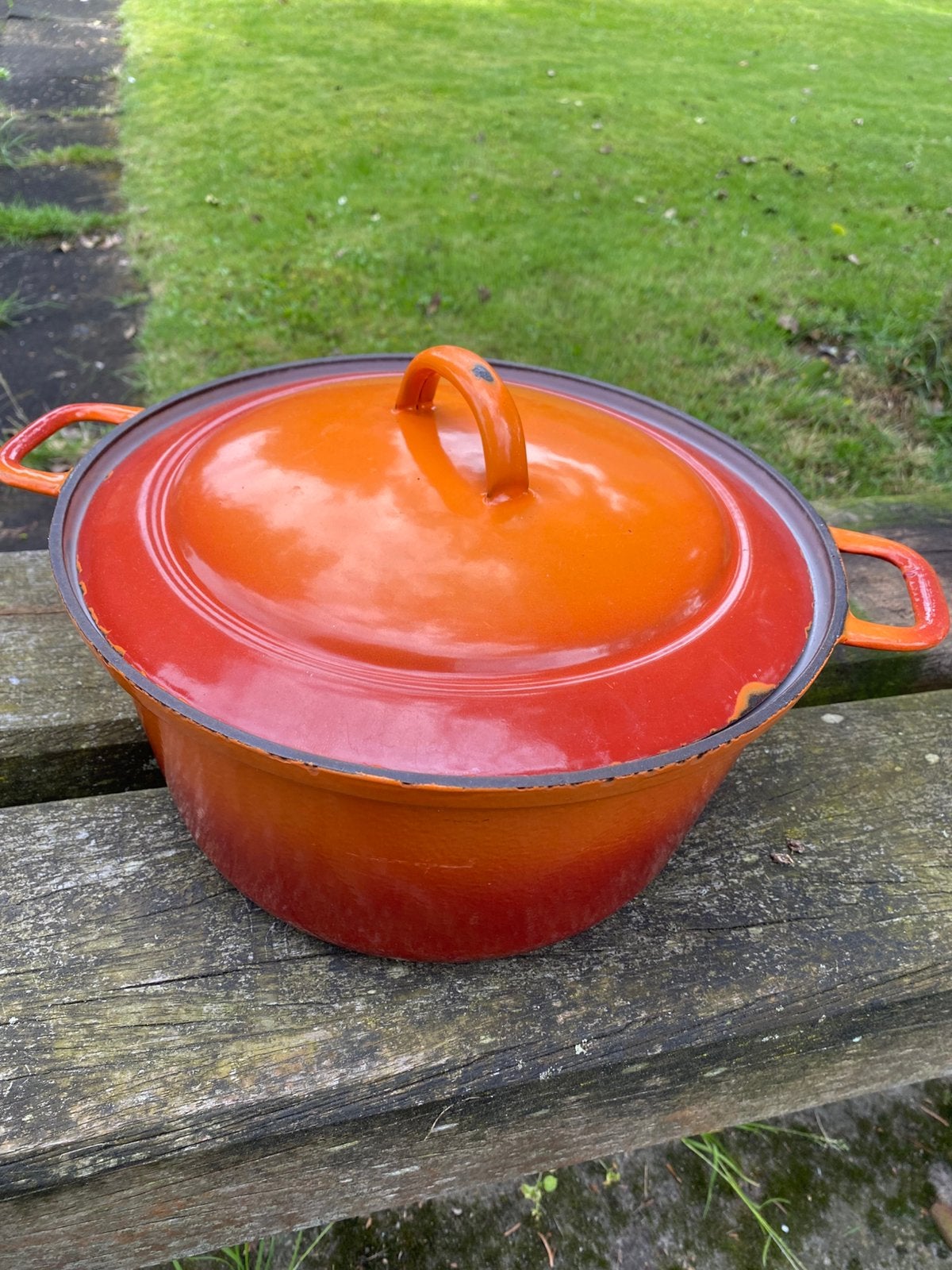 Braadpan vintage, Huis en Inrichting, Keuken | Potten en Pannen, Ophalen of Verzenden, Gebruikt, Gietijzer, Koekenpan of Braadpan