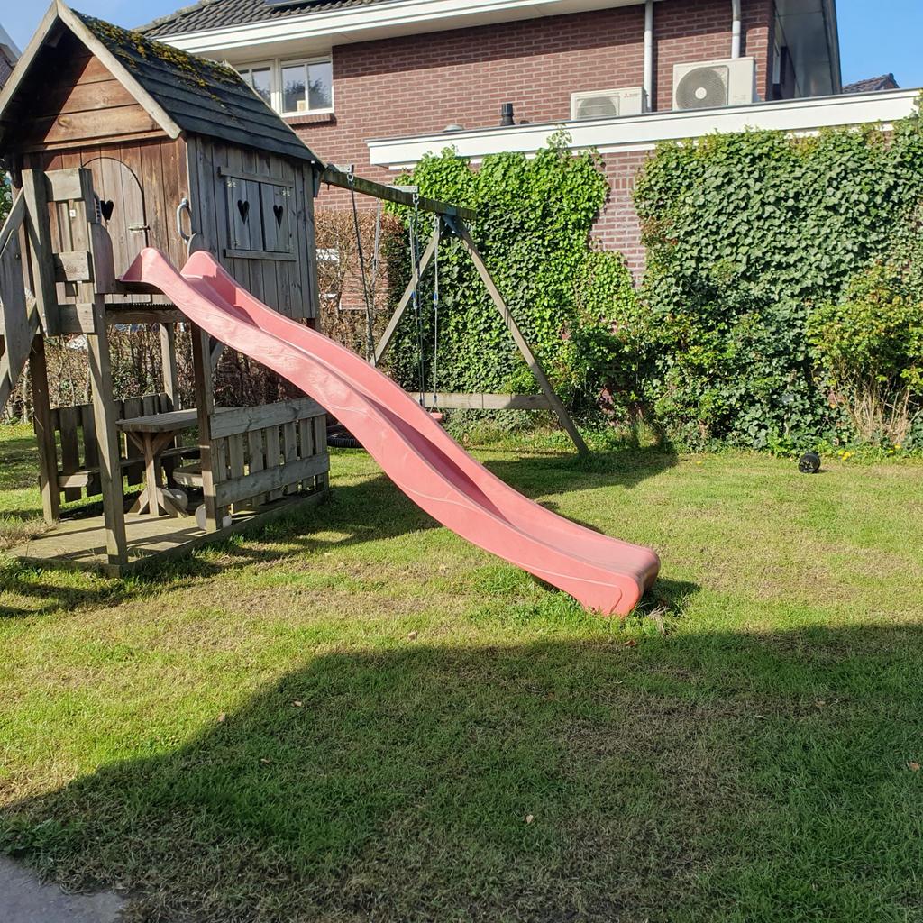 Glijbaan, Kinderen en Baby's, Speelgoed | Buiten | Speeltoestellen, Ophalen, Gebruikt, Glijbaan, Aanbouwonderdeel