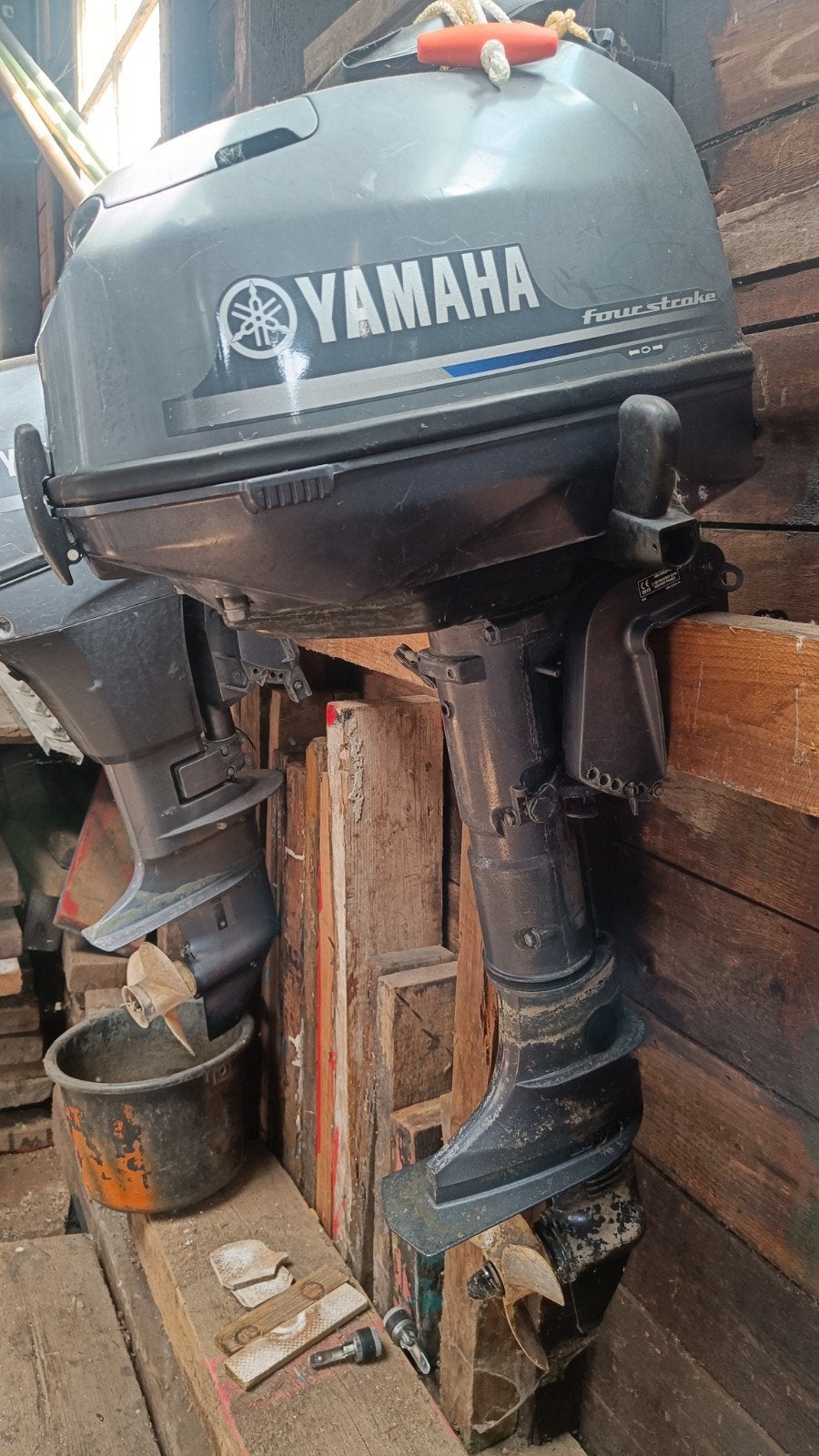 Yamaha 4pk, Ophalen, Zo goed als nieuw, Benzine, Minder dan 5 pk