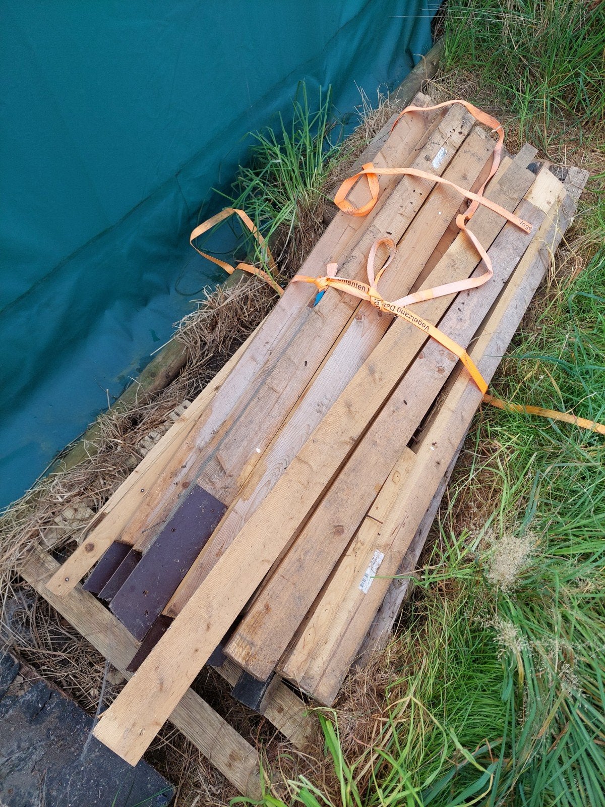 partij balken, Ophalen, Gebruikt, 180 tot 250 cm, Balken