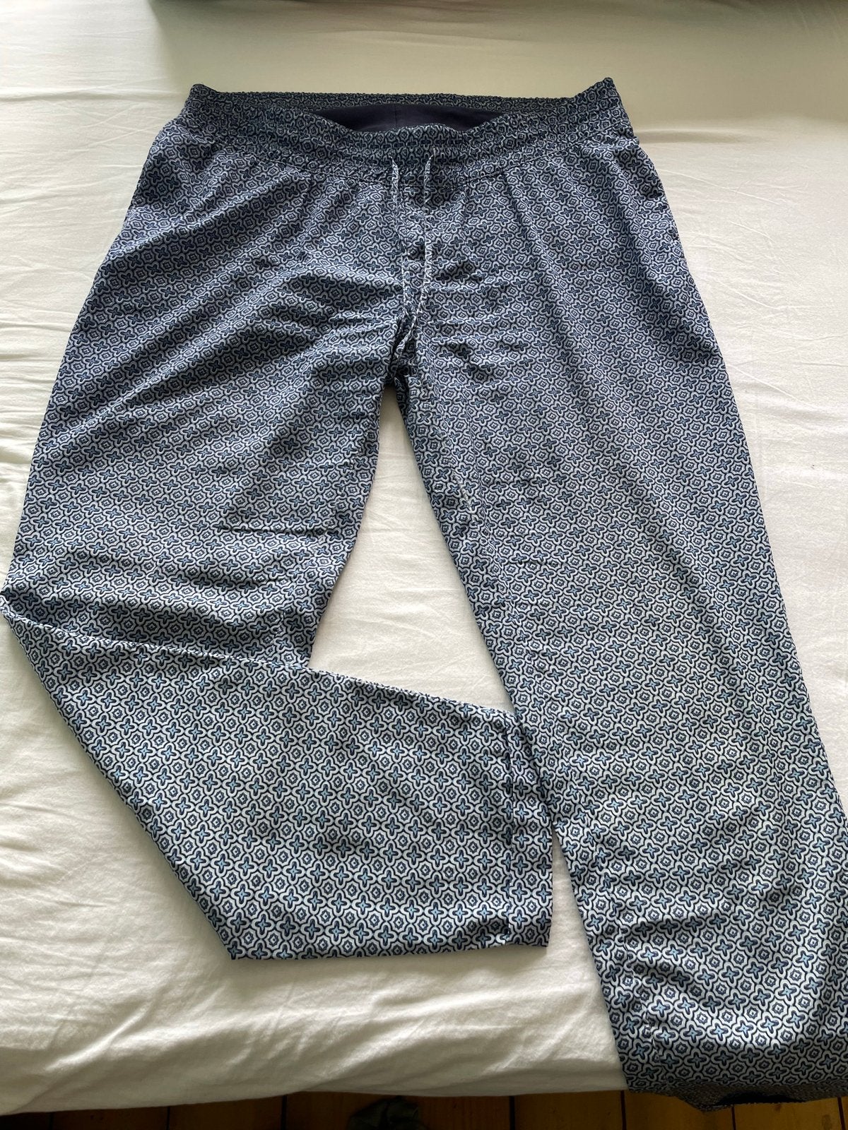 Zwangerschapsbroek H&M Maat M, Blauw, Gedragen, Broek of Spijkerbroek, Ophalen