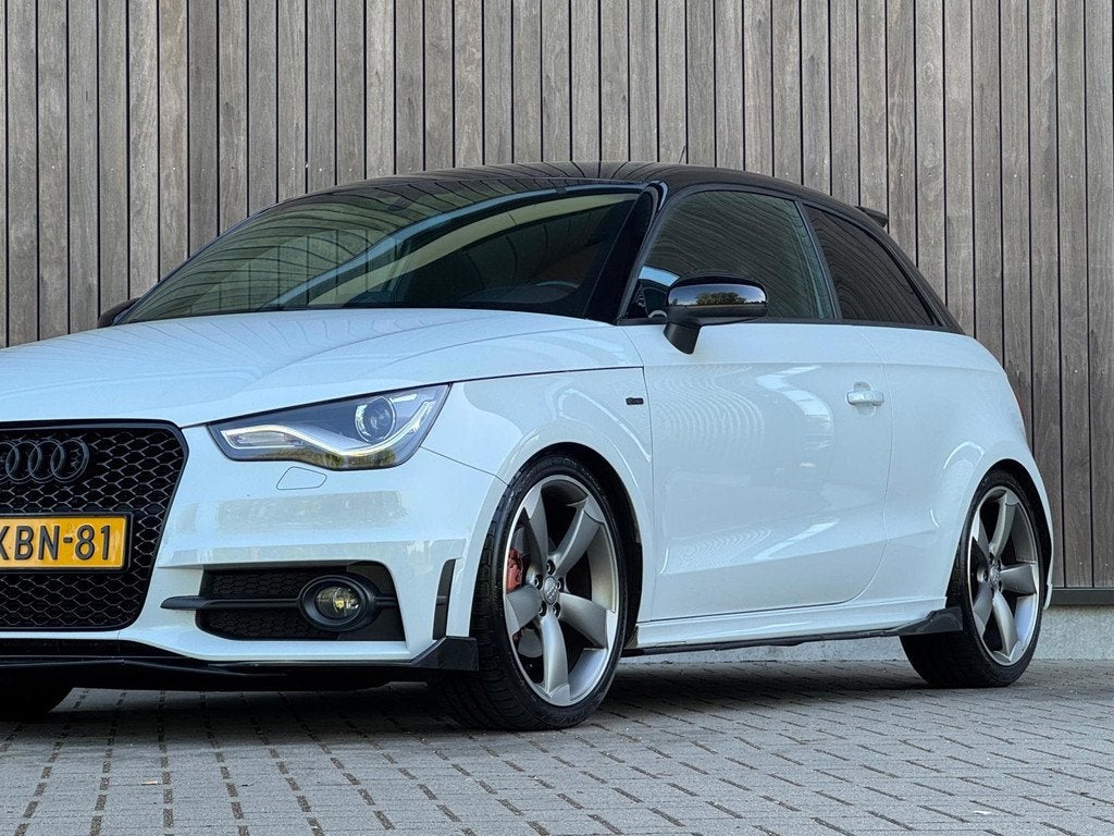 Audi A1 1.4 TFSI Pro Line S |Schaalstoelen|185 PK|, Auto's, Audi, Euro 5, Zwart, 1165 kg, 4 stoelen