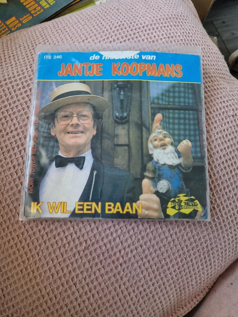 Jantje koopmans  Ik wil een baan ( piraten hits), Cd's en Dvd's, Vinyl Singles, Ophalen of Verzenden, Gebruikt, Nederlandstalig
