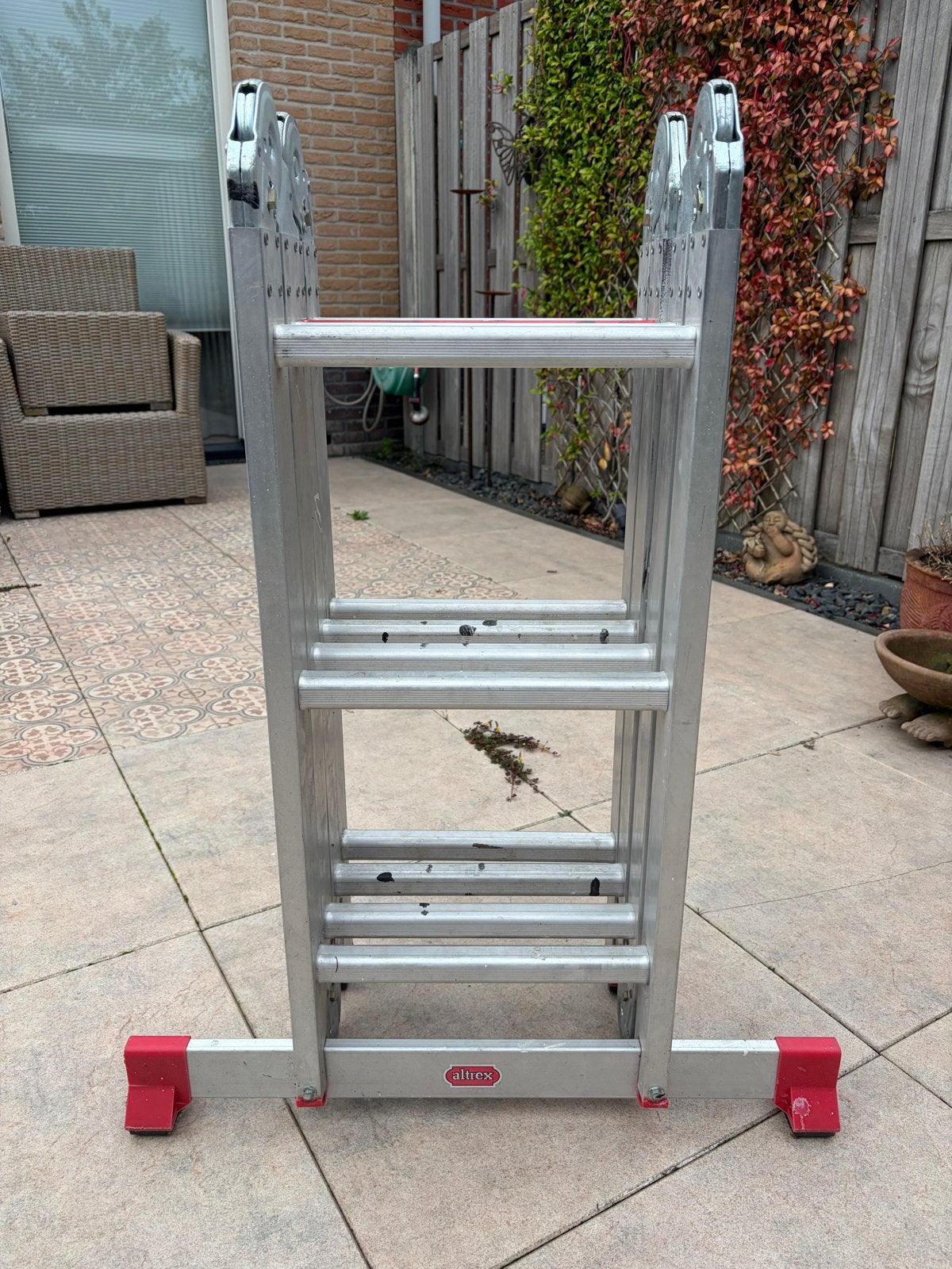 Altrex Varitrex Easy 4x3 Opvouwbare Ladder/Trap, Doe-het-zelf en Verbouw, Ophalen, Gebruikt, Ladder, Opvouwbaar of Inschuifbaar