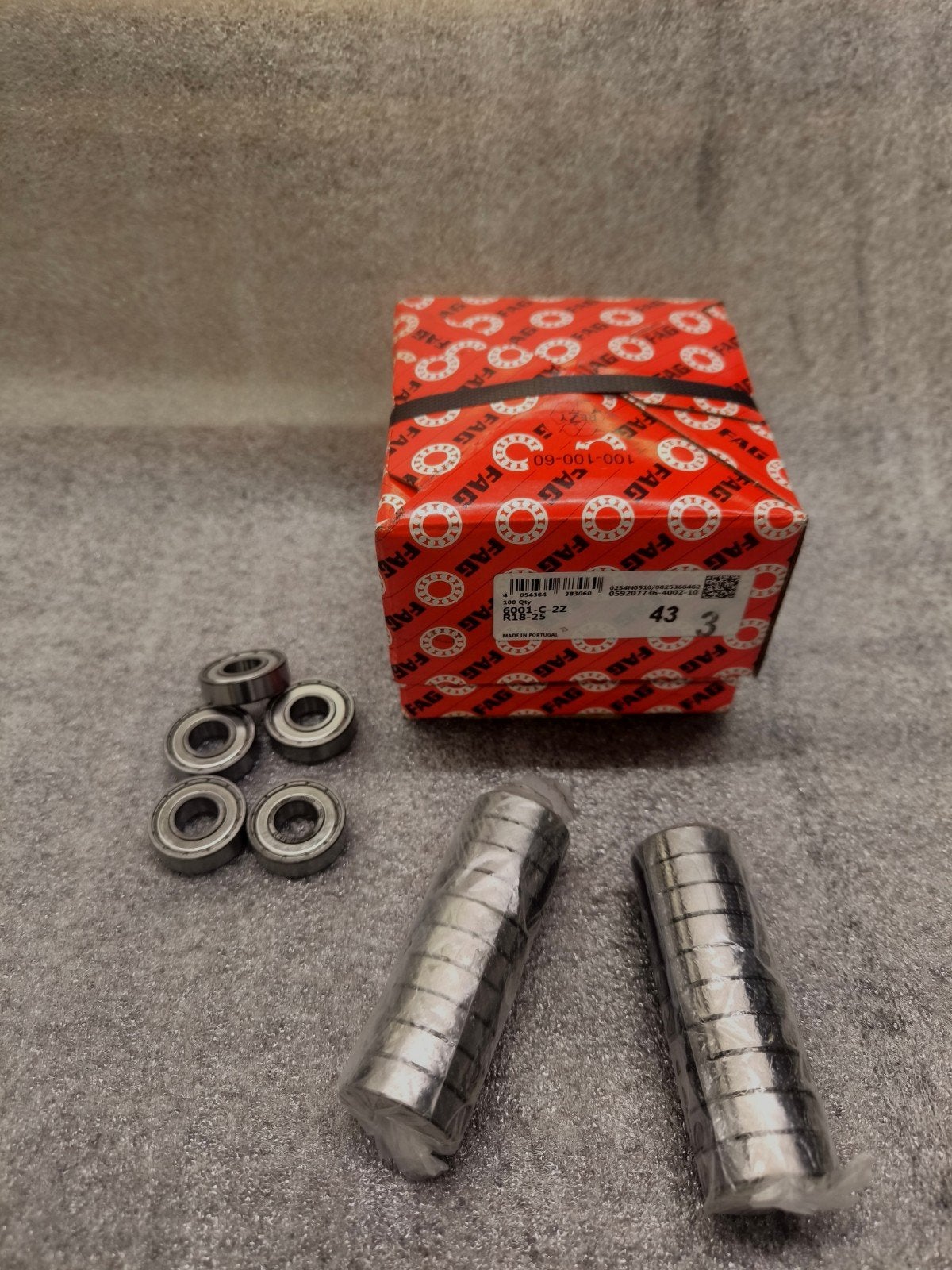 FAG kogellagers 6001-C-2Z, 12x28x8mm, Ophalen of Verzenden, Nieuw