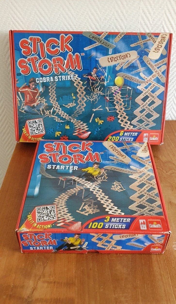 Stick Storm (2 dozen), Ophalen of Verzenden, Zo goed als nieuw, Bouwen