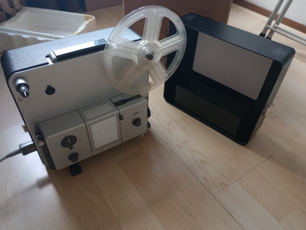 filmprojector, Ophalen, 1960 tot 1980, Projector