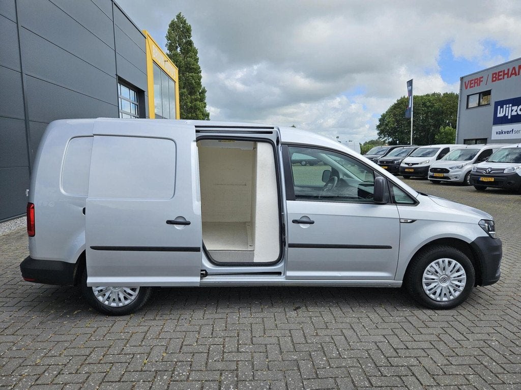 Volkswagen Caddy 2.0 TDI L2H1 Maxi Airco Nav Koeling, Stof, Gebruikt, Euro 6, 4 cilinders