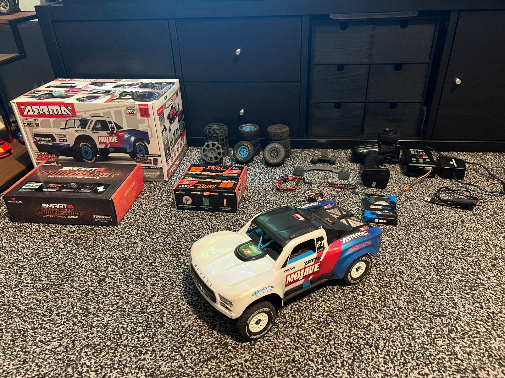 Arrma mojave grom 223s blx, Elektro, Gebruikt, Auto offroad, Ophalen of Verzenden