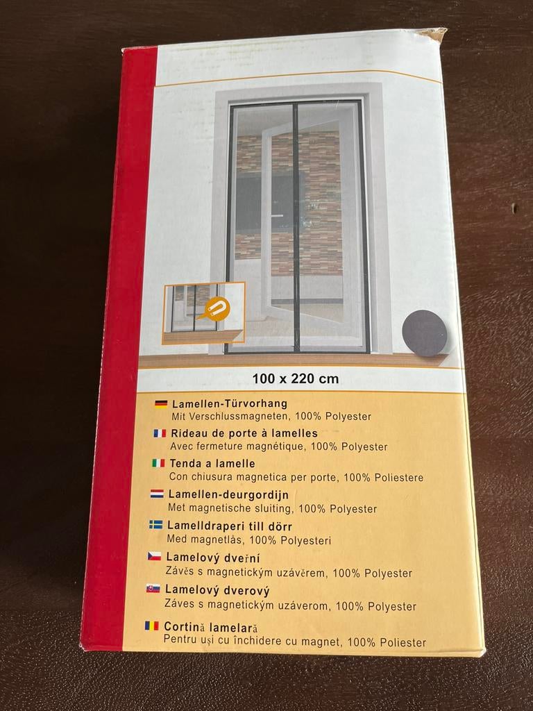 Lamellen deurgordijn!, Doe-het-zelf en Verbouw, Deuren en Horren, Ophalen, Zo goed als nieuw, Binnendeur, 200 tot 215 cm