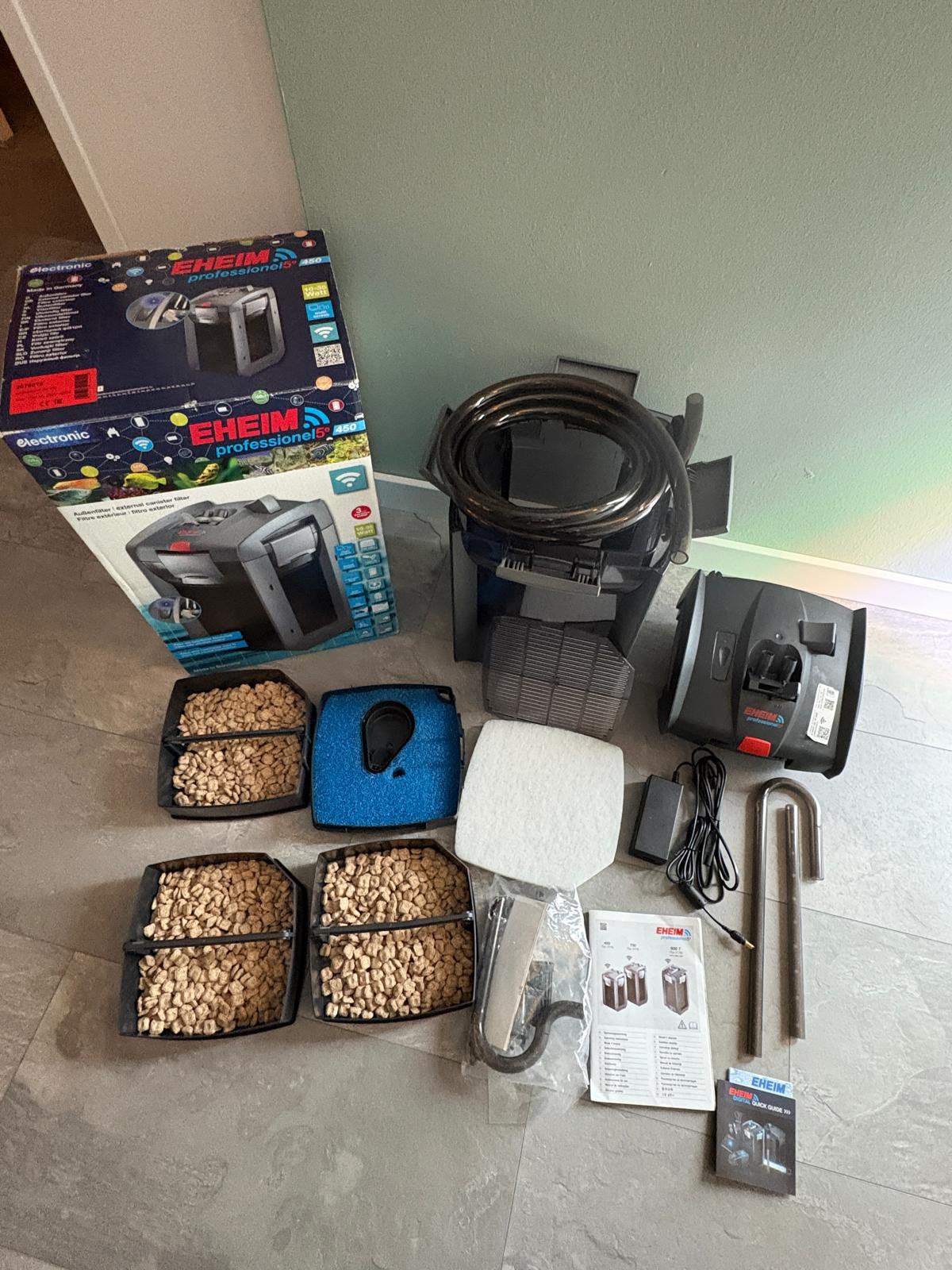 Eheim professional 5 450 met wifi met, Inclusief slangen, Ophalen of Verzenden, Zo goed als nieuw, Eheim