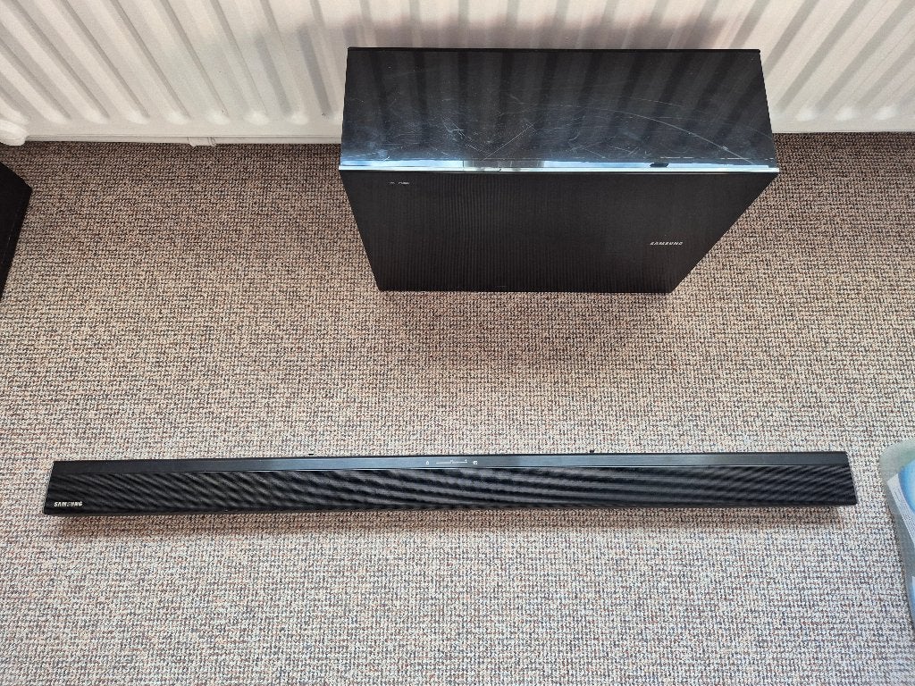 Soundbar Samsung HW-J650/XN, Ophalen, Met externe subwoofer, Gebruikt