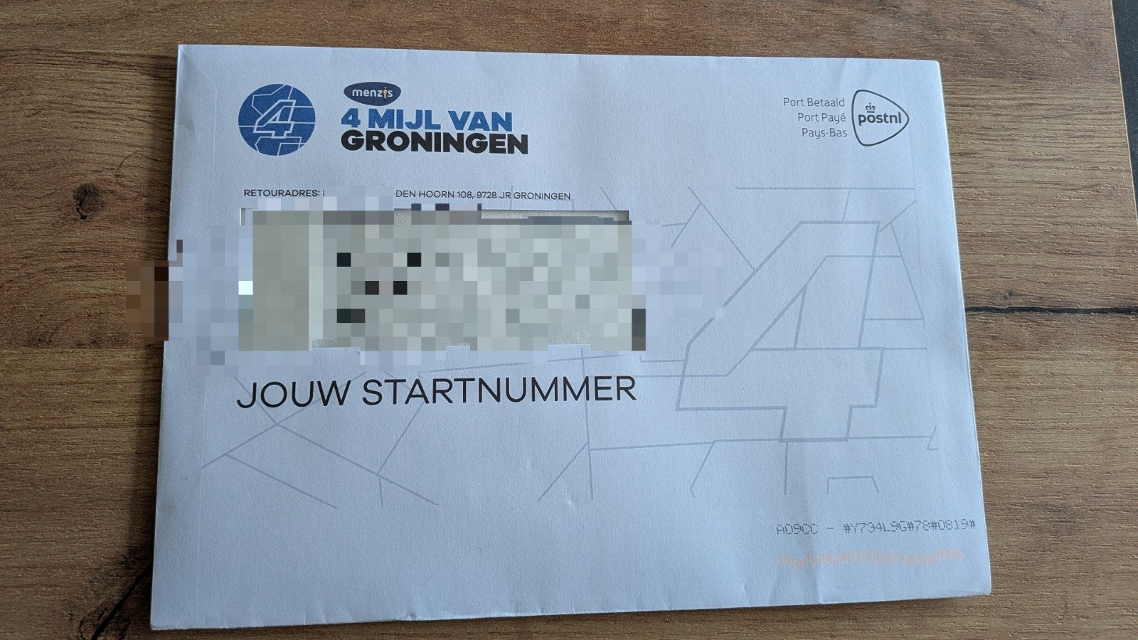 startbewijs 4mijl GERESERVEERD, Tickets en Kaartjes, Eén persoon, Mei