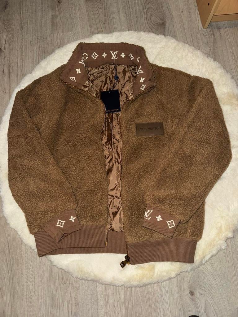 Louis jas met wol vacht - Nieuw met kaartje, Bruin, Maat 48/50 (M), Louis v, Nieuw