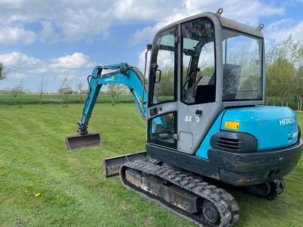 Hitachi Airman AX35-3 Minigraver uit 2006 - 4000 uur, Ophalen, Graafmachine
