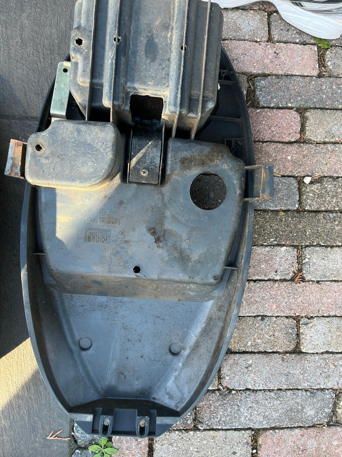 Piaggio Liberty Zadel en Buddyplank, Ophalen, Gebruikt, Zadel, Piaggio
