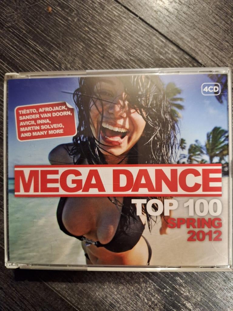 Mega Dance Top 100 Spring 2012 (4CD Boxset), Cd's en Dvd's, Ophalen of Verzenden, Zo goed als nieuw, Dance Populair, Boxset