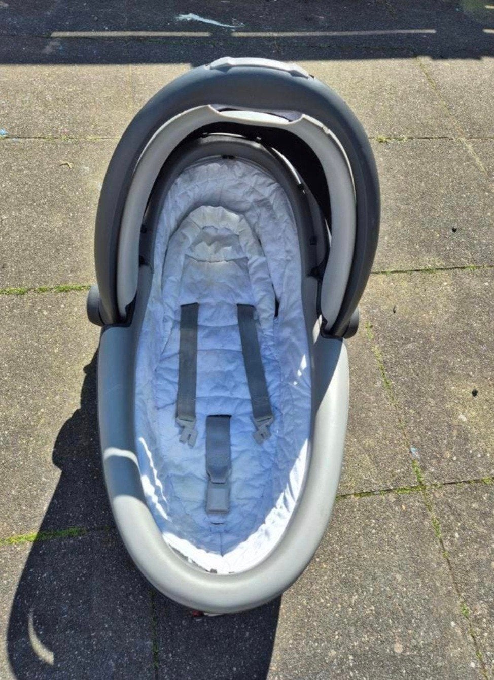 Römer reiswieg te huur - Veilig en schoon voor baby's 0-6mnd, Ophalen, Zo goed als nieuw, Romer, Autogordel