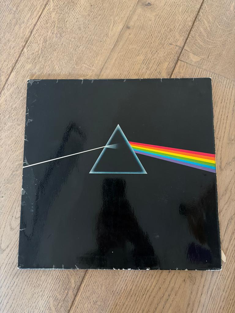 Pink Floyd - The Dark Side of the Moon LP (1973), Gebruikt, Ophalen of Verzenden, 12 inch, Gatefold hoes