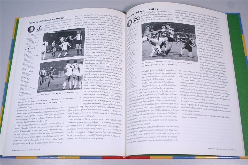 Feyenoord — Europa & Wereld Cup Historie, Ophalen of Verzenden, Zo goed als nieuw, Watersport en Hengelsport