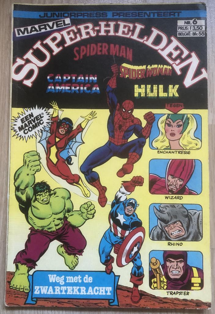 MARVEL SUPER-HELDEN 6 - HET GEHEIM VAN DE MAGISCHE, Boeken, Strips | Comics, Eén comic, Ophalen of Verzenden, Zo goed als nieuw