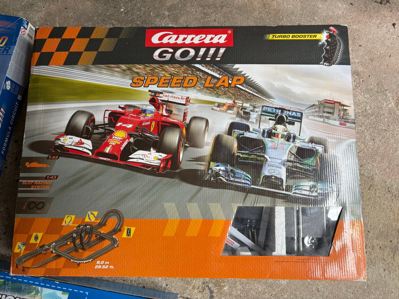Carrera Go racebaan met 3 auto's (Mercedes, Ferrari, Red Bul, Ophalen, Carrera, Elektrisch, Racebaan