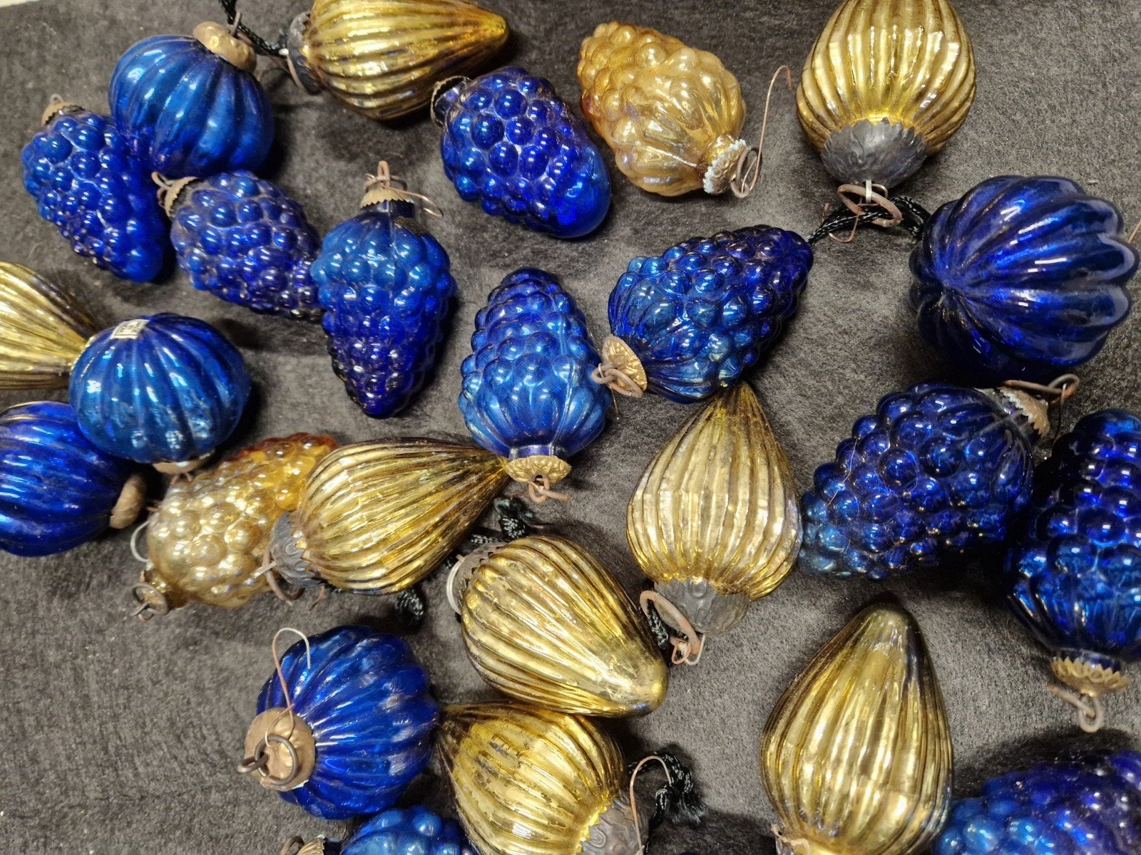 kerstballen, retro , vintage, Ophalen of Verzenden