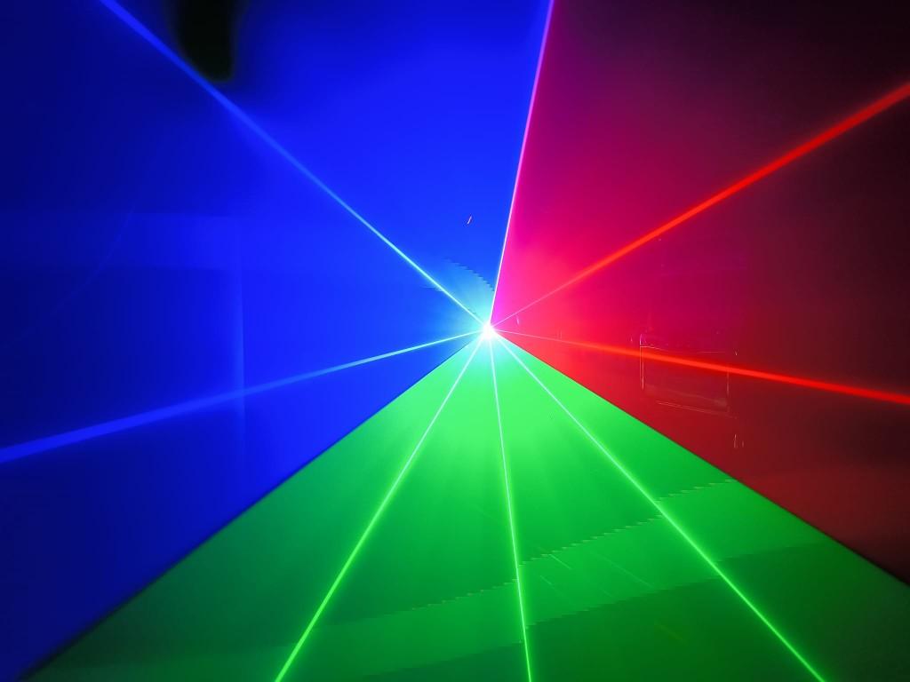 Nieuwe First Class 30W Fullcolor Laser 60kpps Ilda, Dmx,, Ophalen of Verzenden, Nieuw, Licht, Geluidgestuurd