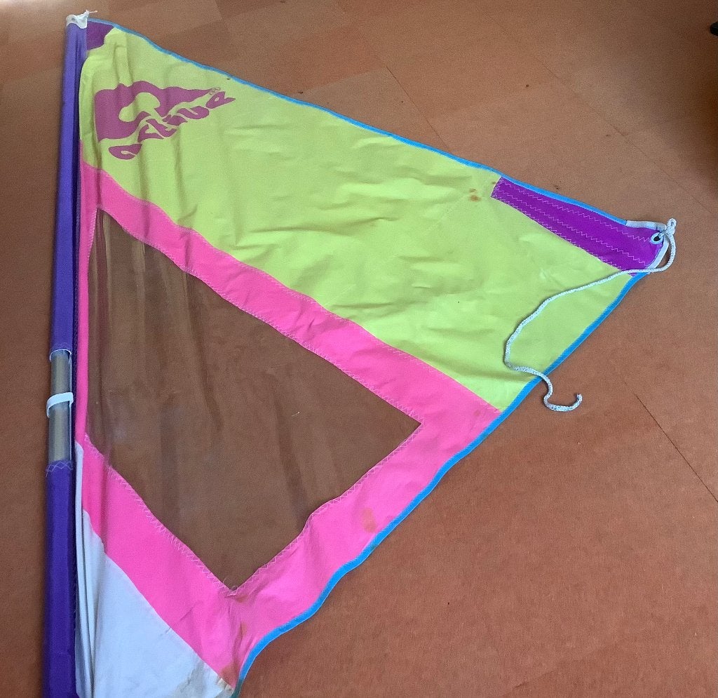 wind surfzeil, Ophalen of Verzenden, Gebruikt, Zeil